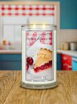 Cherry Pie - Kringle Candle - duża świeca z dwoma knotami (624g) - 2