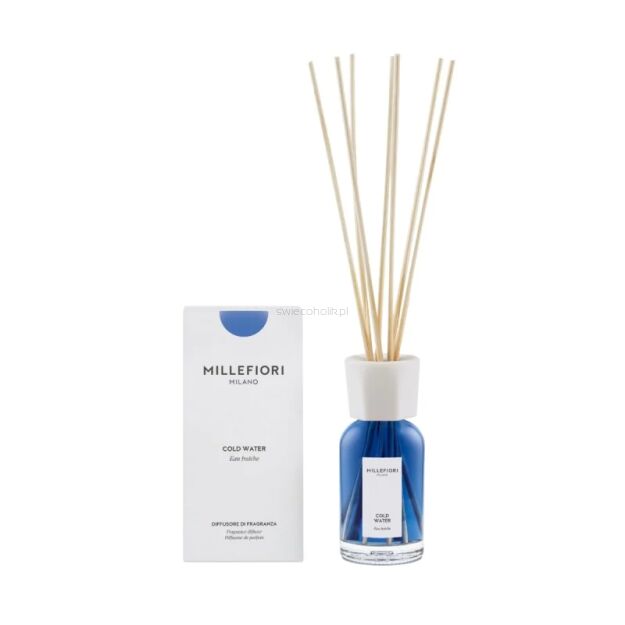 Millefiori Milano Cold Water dyfuzor zapachowy z pałeczkami 100 ml