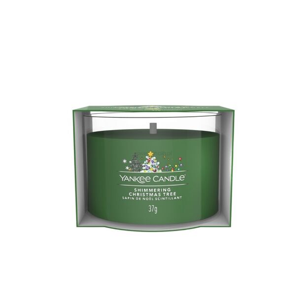 Shimmering Christmas Tree - Yankee Candle Signature - mini świeca zapachowa