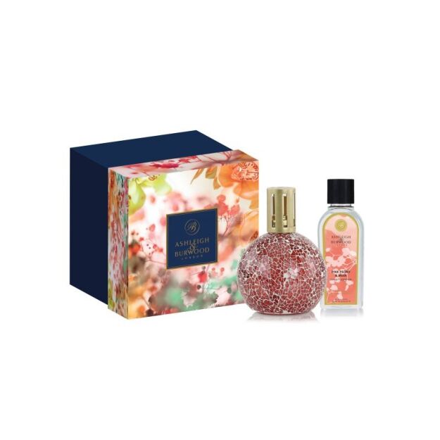 Zestaw lampa katalityczna Life In Bloom Coral + wkład Pink Peony & Musk 250ml - Ashleigh & Burwood