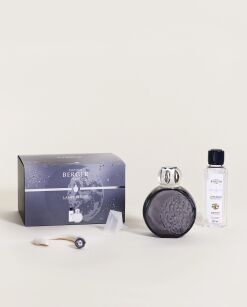 Zestaw prezentowy - Maison Berger - lampa katalityczna Astral Grey + esencja White Cashmere 250 ml
