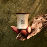 Sparkling Pomelo - Woodwick - średnia świeca zapachowa z drewnianym knotem  - 8