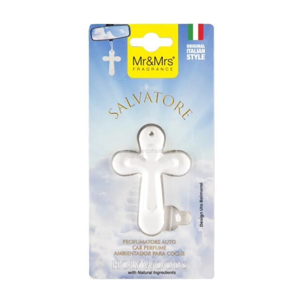 Mr & Mrs Fragrance Salvatore Holy Woods - zawieszka zapachowa do samochodu