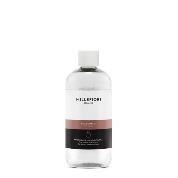 Rose Espresso - Millefiori  Milano - uzupełniacz do lampy katalitycznej 500ml