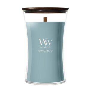 WoodWick Cedarwood & Ocean Moss - duża świeca zapachowa 610g