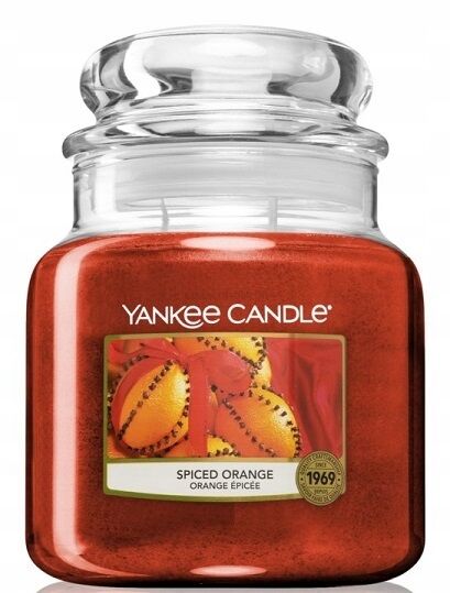Spiced Orange Yankee Candle - mała świeca zapachowa