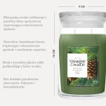 Yankee Candle Balsam & Cedar Fireside – duża świeca zapachowa Signature 567 g - 2