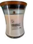 Vanilla & Sea Salt Woodwick - średnia świeca - 2