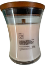 Vanilla & Sea Salt Woodwick - średnia świeca - 2