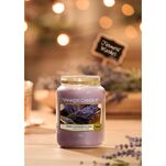 Dried Lavender & Oak Yankee Candle - średnia świeca zapachowa - 3