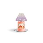Savoy Yankee Candle duży klosz i talerz fioletowy - 2
