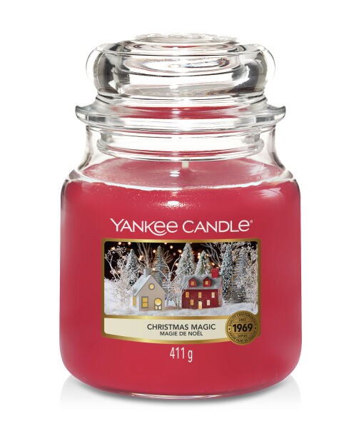 Christmas Magic - Yankee Candle - średnia świeca zapachowa