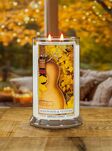 Rosewood & Vetiver - Kringle Candle - duża świeca z dwoma knotami (624g) - 2
