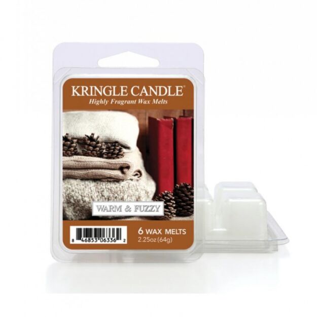 Warm & Fuzzy - Kringle Candle - wosk zapachowy 64 gram