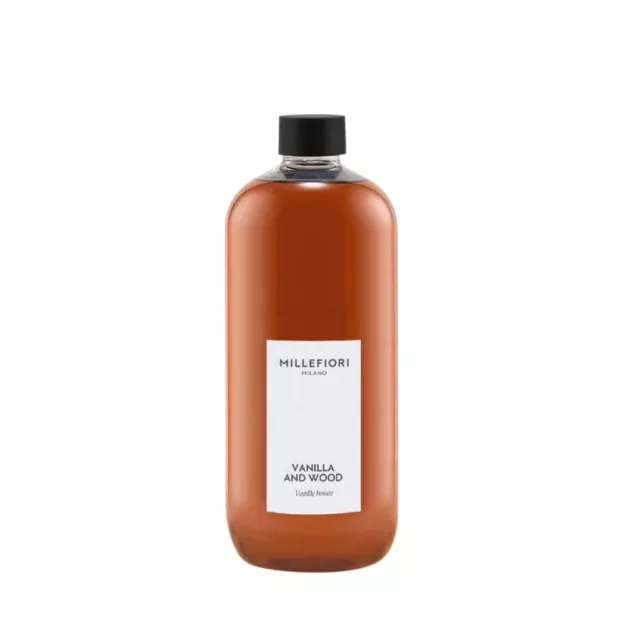 Millefiori Vanilla & Wood 500 ml – uzupełniacz do dyfuzora zapachowego