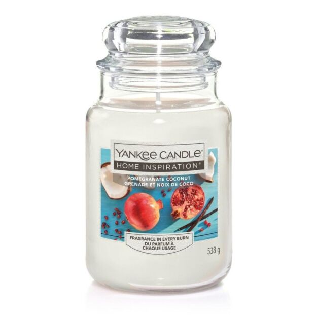Pomegranate Coconut - Yankee Candle - duża świeca - seria Home Inspiration