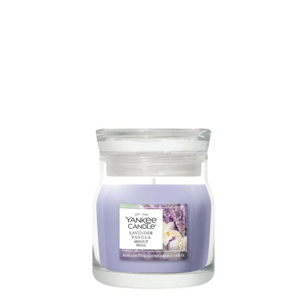 Yankee Candle Lavender Vanilla świeca zapachowa mała 110g