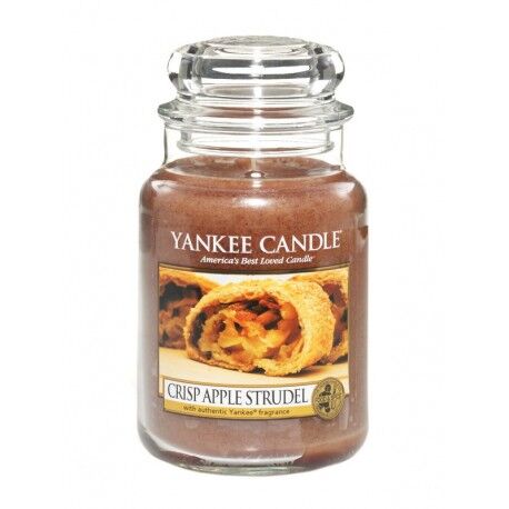 Crisp Apple Strudel Yankee Candle - duża świeca zapachowa