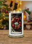 Cinnamon Apple Wreath - Kringle Candle - duża świeca z dwoma knotami (624g) - 6