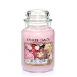 Fresh Cut Roses Yankee Candle - duża świeca zapachowa - 2