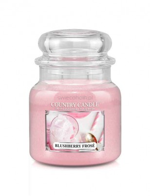  Country Candle - Blushberry Frosé - średnia świeca zapachowa