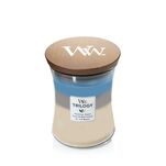 Woodwick Nautical Escape -średnia świeca zapachowa z drewnianym knotem - 2