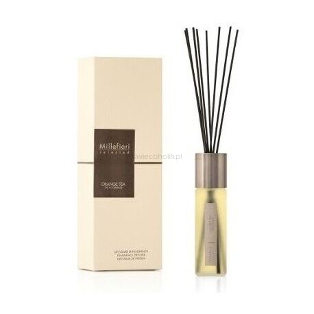 Orange Tea-  Millefiori- dyfuzor zapachowy z patyczkami 100 ml- seria Selected