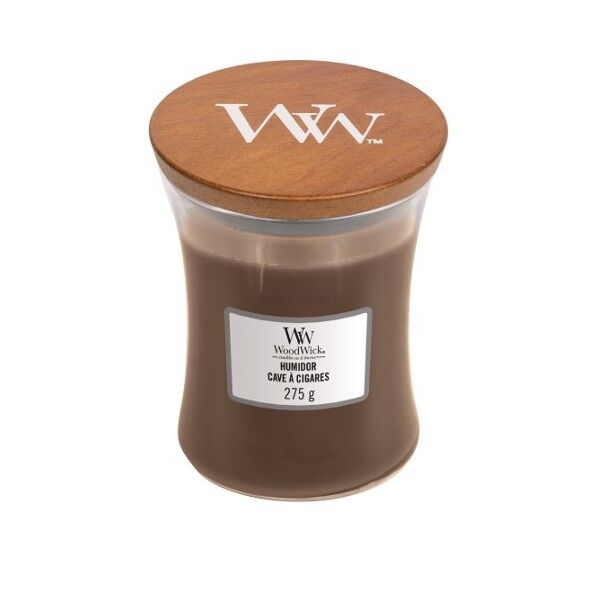 Humidor - Woodwick  - średnia świeca zapachowa 