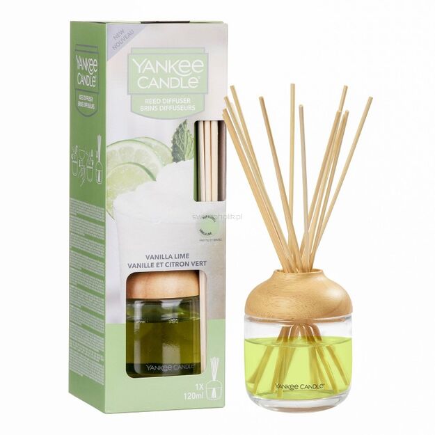 Vanilla Lime Yankee Candle - pałeczki zapachowe 120 ml