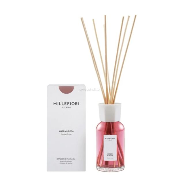 Ambra & Rosa - Millefiori - dyfuzor zapachowy z patyczkami 250ml