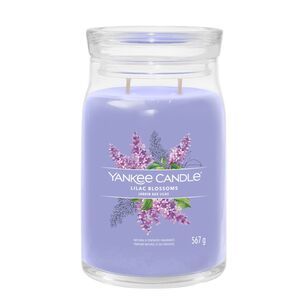 Lilac Blossoms - Yankee Candle Signature - duża świeca z dwoma knotami