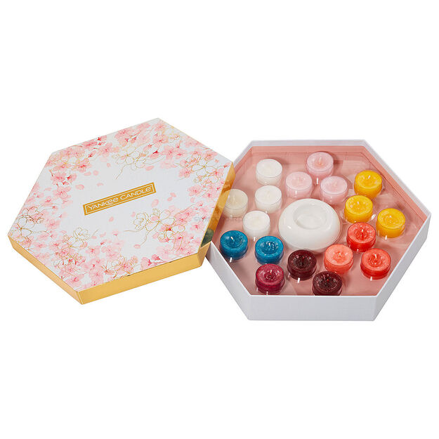 Zestaw prezentowy Sakura Blossom Festival - Yankee Candle - 18 x świeca tealight