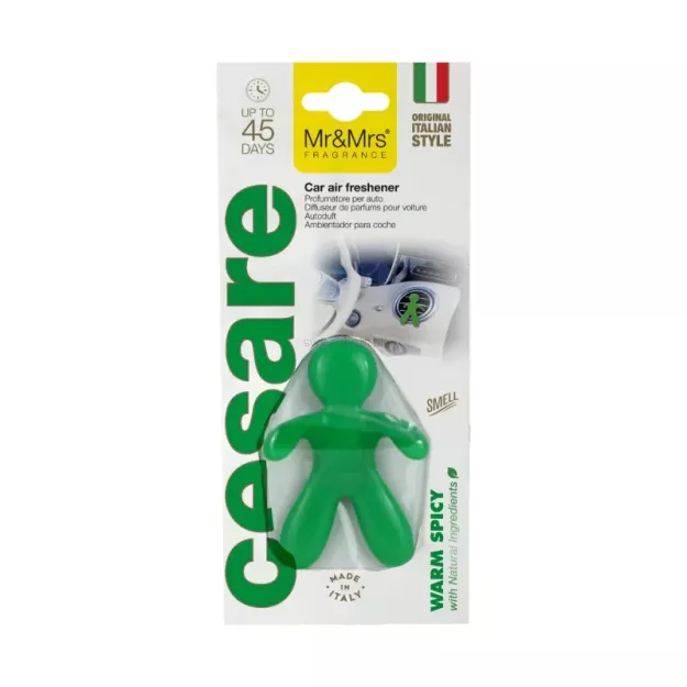 Warm Spicy - Mr & Mrs Fragrance - zapach odświeżacz do samochodu CESARE