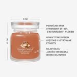 Pumpkin Cinnamon Swirl - Yankee Candle Signature - średnia świeca z dwoma knotami - nowość 2024 - 2