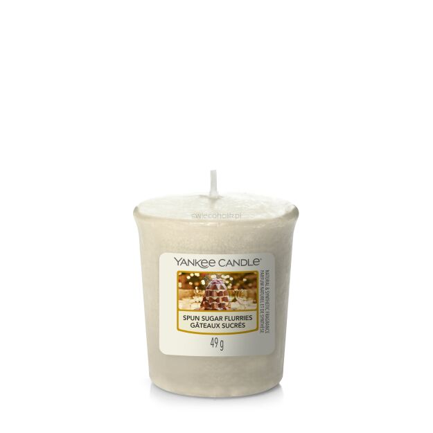 Spun Sugar Flurries - Yankee Candle - mała świeca votive 