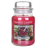 Red Raspberry Yankee Candle - Duża świeca zapachowa - 2