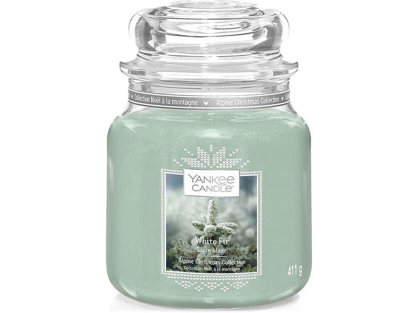 White Fir Yankee Candle - mała świeca zapachowa