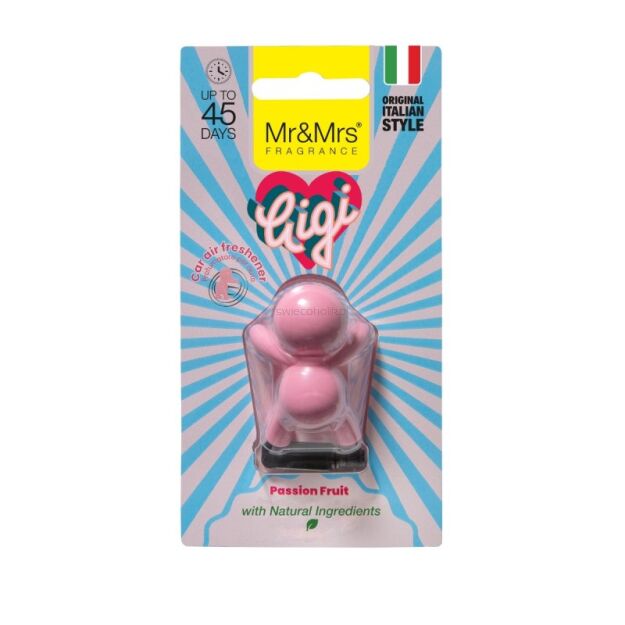 Passion Fruit - Mr & Mrs Fragrance - zapach odświeżacz do samochodu GIGI
