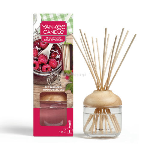 Red Raspberry Yankee Candle - pałeczki zapachowe 120 ml