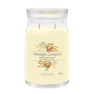 Banoffee Waffle - Yankee Candle Signature - duża świeca z dwoma knotami