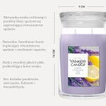 Yankee Candle Lemon Lavender – duża świeca zapachowa 567 g - 2