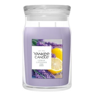 Yankee Candle Lemon Lavender – duża świeca zapachowa 567 g