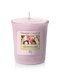 Zestaw prezentowy Countdown to Christmas - Yankee Candle - 3 małe świece votive + świecznik - 5