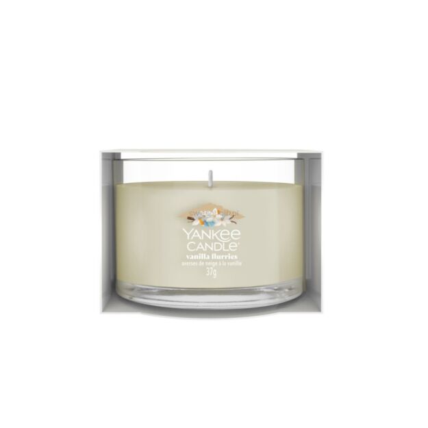 Vanilla Flurries - Yankee Candle Signature - mini świeca zapachowa 