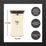 Solar Haze - Woodwick - duża świeca zapachowa z drewnianym knotem - nowość 2025 - 2