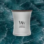 Candescent Coast - Woodwick - średnia świeca zapachowa z drewnianym knotem - nowość 2025 - 5