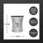 Candescent Coast - Woodwick - średnia świeca zapachowa z drewnianym knotem  - 4