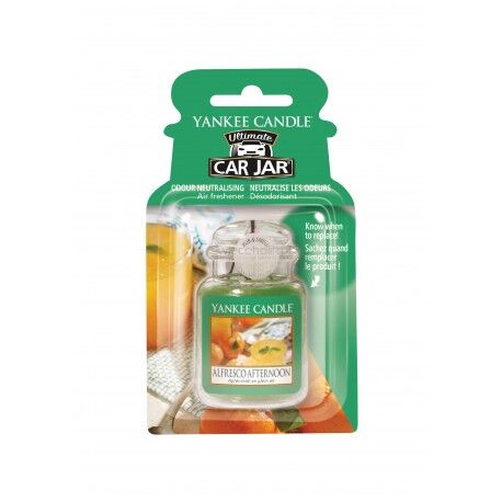 Alfresco Afternoon Yankee Candle -car jar ultimate zapach samochodowy