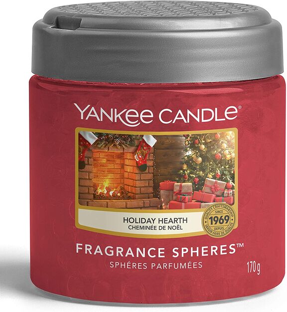 Holiday Hearth- Yankee Candle - odświeżacz kuleczki żelowe