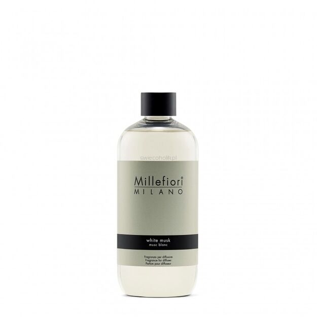 White Musk- Millefiori- Uzupełniacz do pałeczek zapachowych 500 ml Natural